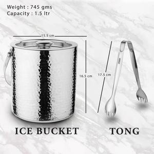 ค้นหาไอคอนที่คล้ายกัน ถังแช่ไวน์แดงและแชมเปญสแตนเลสสตีลหรูหรา ถังน้ำแข็งพรีเมียมและอ่างแช่เครื่องดื่ม - Product Image 5