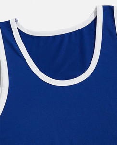 Maillot de basket à séchage rapide, uniforme personnalisé, vêtements de sport sans manches, logo personnalisé, débardeur de basket pour hommes - Product Image 3