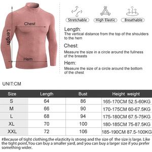 Custom Logo Sports Clothing <b>Shirts</b> with Long Sleeves New Sports Mesh Workout <b>T</b>-<b>Shirt</b> <b>Muscle</b> Fit Solid Pattern - Product Image 5