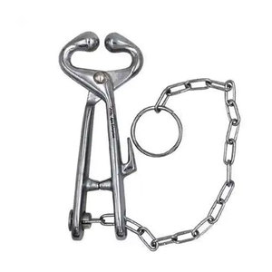 Soporte de Acero Inoxidable Personalizado para Nariz de Toro, Instrumento Veterinario de Inseminación para el Cuidado Efectivo del Ganado - Product Image 4