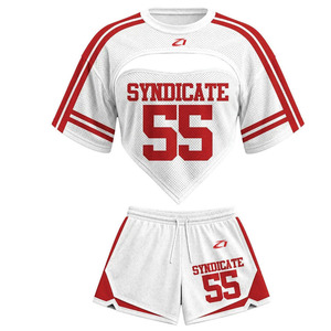 Conjunto Deportivo Personalizado 2026, Shorts de Malla, Ropa Deportiva para Mujer, Sublimada, Uniforme de Equipo, Moda Deportiva, Jersey de Fútbol Americano - Product Image 5