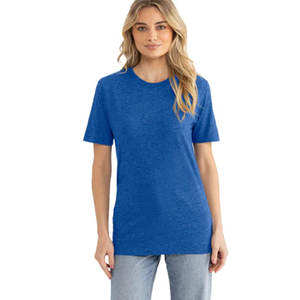 T-shirt à manches courtes ajusté de qualité supérieure pour homme Next Level Apparel, T-shirt décontracté basique ajusté pour femme à manches courtes - Product Image 4