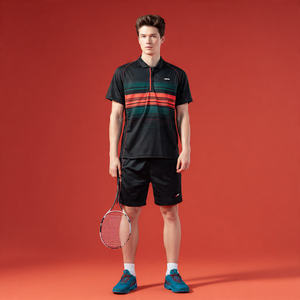 Maillot de tennis pour le sport, uniforme de badminton, vêtements d'entraînement, séchage rapide, 100% polyester, uniformes de tennis et de badminton - Product Image 3