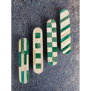 Poignée de tiroir en résine à finition lisse pour la décoration intérieure, quincaillerie pour meubles, pour poufs - Product Image 2