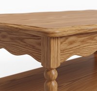Table basse moderne pour salon, OEM ODM, écologique, pliable, gonflable, en bois d'acacia massif, meubles personnalisés pour la maison