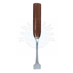 Ciseau à os Alexander 18 cm, 4 mm de large, en acier inoxydable allemand, instrument chirurgical orthopédique manuel, outil de coupe d'os durable - Product Image 6