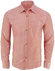 Chemise décontractée boutonnée pour homme, 100 % coton, unie, manches longues, pour le travail, collection automne – Fournitures en gros - Product Image 2