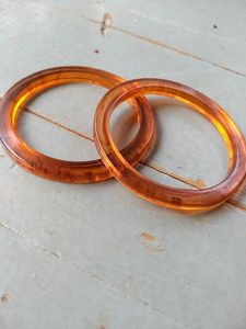 Handmade <b>Resin</b> Bangle for Women, Unique Artistic <b>Resin</b> Bracelet with Glossy Finish, Modern Statement Bangle, Lightweight Fashion - Product Image 4