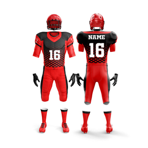 Uniformes de Fútbol Americano Personalizados con Nombre y Logotipo del Equipo para Adultos y Jóvenes, Nueva Llegada, Transpirables, de Secado Rápido, Manga Corta - Product Image 5