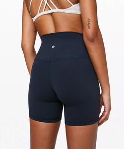Quick Dry <b>Yoga</b> <b>Shorts</b> For Women Comfortable Anti Shrink Anti Pilling Breathable Latest Women's <b>Yoga</b> <b>Shorts</b> With Custom Logo - Product Image 4