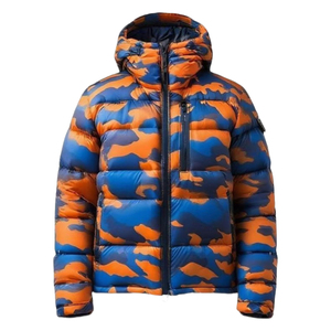 Chaqueta Acolchada ARTIZ INTERNATIONAL para Hombre, Estilo Urbano, Invierno, Aislante, Resistente al Viento, Ecológica, con Logotipo Frontal, Exterior de Nailon/Algodón - Product Image 6
