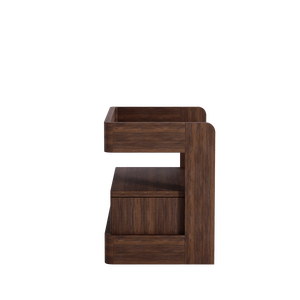 Mesa de Noche Tradicional Convertible de Madera de Teca 100% Hecha en Indonesia para Dormitorio y Apartamento, Muebles para el Hogar - Product Image 4