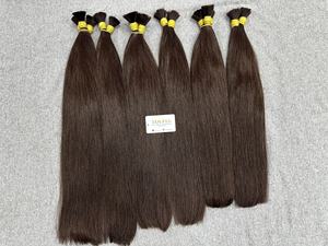 Proveedor de Cabello al por Mayor, Cabello Humano Virgen sin Procesar a Granel en Textura Lisa Natural - Product Image 4