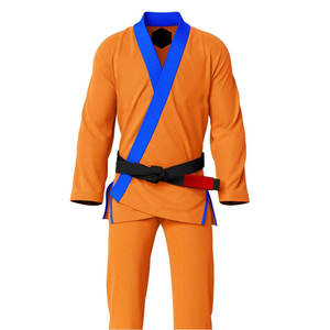 Men Karate Uniform Premium Karate Training Gi Traditional Martial Arts Practice Suit Reinforced Stitching Comfortable <b>Athletic</b> - Product Image 3