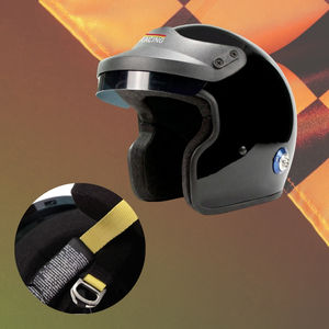 Casque ouvert 3/4 en composite de fibre de verre personnalisé 3XS XXL, homologué FIA 8859 2015 et SNELL SA2020, pour la course automobile – Pièces de mise à niveau OEM pour usine - Product Image 1