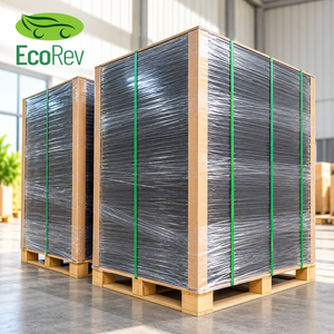 Rollos Jumbo de Cartón Kraft Negro Biodegradable, Resistente al Calor, con Recubrimiento de PE de una Cara, 250gsm 350gsm, Marca EcoRev - Product Image 6