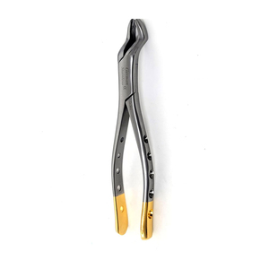 Pinzas de Extracción Dental N.° 7 para Raíces Superiores, Patrón Inglés, Acero Inoxidable, Instrumentos Quirúrgicos de Alta Calidad - Product Image 5