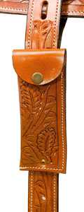 Silla de montar western de cuero personalizable de alta calidad 2026 con armazón de fibra de vidrio genuina y gamuza suave - Product Image 5