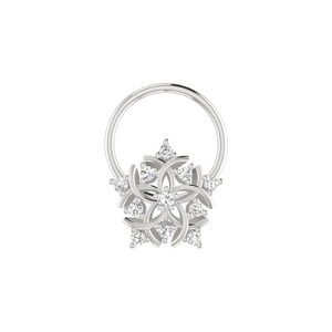AJRETAIL 0.04 Carat Natural Diamond <b>Nose</b> <b>Pin</b> HI Color VS-SI Clarity Fine Rings Product Category - Product Image 3
