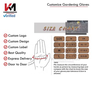 Gants de jardinage haute performance, gants de travail de protection pour le jardinage et l'entretien des jardins, fourniture en gros OEM - Product Image 6