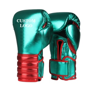 ถุงมือมวย Pu,โลโก้ออกแบบได้เองมวยไทย - Product Image 1