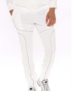 Conjuntos de Chándal Reflectantes Personalizados para Hombre, Chaquetas de Nailon Ligeras y Pantalones Deportivos con Cierre, Chándales Personalizados - Product Image 5