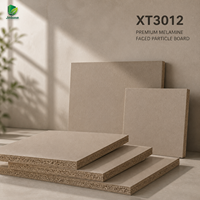 Panneau de particules MFC Jinbase XT3012 Cachemire Taupe 18mm E0, découpé sur mesure, finition première qualité pour l'ameublement et la menuiserie