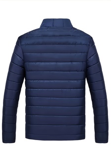 Custom Corduroy Men Puffer Jacket Thick Warm Winter Outerwear Streetwear <b>Bubble</b> <b>Coat</b> Factory Wholesale - Product Image 2