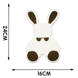 Custom Eco-Friendly Cute Animal Chenille <b>Sew</b> On Patch - Product Image 2