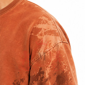 T-shirt léger à épaules tombantes effet délavé soleil, en tissu respirant, pour un style décontracté moderne au quotidien - Product Image 6
