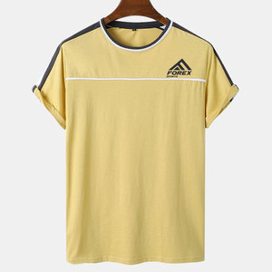 T-shirts pour hommes à faible MOQ, dernier design, vêtements d'été, impression de logo personnalisé - Product Image 1