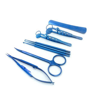 Kit de 8 instruments chirurgicaux manuels en acier inoxydable pour la chirurgie du chalazion, instruments ophtalmiques certifiés CE par Dentavex - Product Image 4