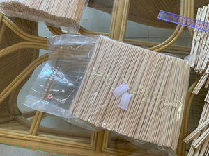 Varillas de Ratán Ecológicas de 25cm x 3mm, Repuestos para Difusores de Aromaterapia y Fragancias para el Hogar, de Fábrica en Vietnam - Product Image 6