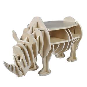 Libreria da tavolo elegante con ripiano in legno e decorazione per la casa - Product Image 2