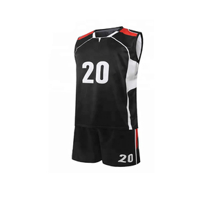 Lightweight Athletic Volleyball Uniform Customizable Team Logo Jersey And <b>Shorts</b> Breathable Sportswear For Training Sessions - Product Image 5