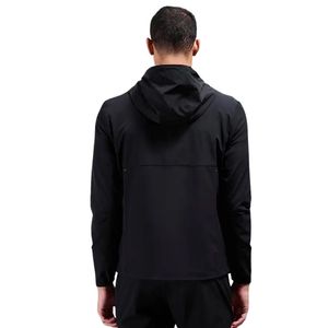 Wholesale Mens Lightweight Performance Windbreaker Jacket Breathable Outdoor Sports <b>Coat</b> Full Zip Running Apparel Manufacturer - Product Image 2