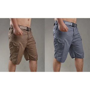 Men's Ripstop Belted <b>Cargo</b> <b>Work</b> Shorts Multi-Pocket Durable Outdoor Utility Workwear Shorts Wholesale OEM Custom Logo - Product Image 6