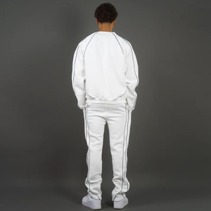 Men Casual Gym <b>Tracksuit</b> Modern Sportswear Jogging Suit Breathable Training Active Wear Street Set - Product Image 4