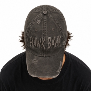Premium Distressed Washed Cotton Baseball <b>Cap</b> Vintage Adjustable Fit Soft Hand Feel Durable Fabric Baseball <b>Cap</b> For Unisex - Product Image 4