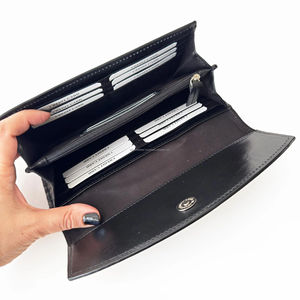 Cartera de Mano de Cuero Genuino 100% Hecha a Mano al por Mayor para Mujer, Tarjetero con Grabado de GEOMETRIA Personalizado, Herramienta de Cuero, Portátil - Product Image 5