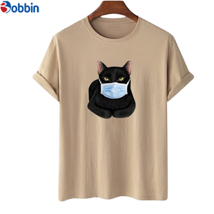 เสื้อยืดพิมพ์ลายโลโก้แบบกำหนดเองสำหรับผู้ชายไซส์ใหญ่ เสื้อยืดแขนสั้นผ้าฝ้ายผู้ชาย เสื้อยืดโอเวอร์ไซส์เรียบๆ แบบยูนิเซ็กซ์ เสื้อยืดสั่งทำพิเศษ - Product Image 4