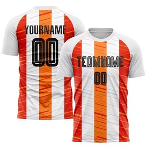 เสื้อฟุตบอลทีมพรีเมียมสั่งทำพิเศษ ขายส่ง เสื้อฟุตบอลยูนิเซ็กซ์ โพลีเอสเตอร์ 100% ปักลาย 3 มิติ แห้งเร็ว ผู้จัดจำหน่ายเสื้อฟุตบอลแบบสั่งทำ - Product Image 4