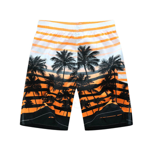 Trajes de Baño para Hombre, Nuevo Diseño, Estampado Floral a Rayas, Ecológicos, Transpirables, de Secado Rápido, Shorts de Baño, Venta al Por Mayor, Ropa de Baño Deportiva - Product Image 2