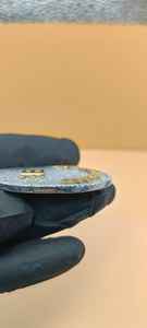 Pendentif personnalisé de luxe pour homme, style hip-hop, serti de diamants Moissanite VVS, bicolore, avec initiales en argent 925, idéal pour les cadeaux - Product Image 3