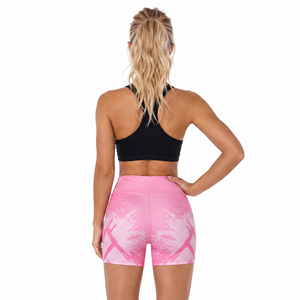 <b>Women</b> Sublimation Printed Compression <b>Shorts</b> Elastic Waist Yoga <b>Shorts</b> Ladies Workout <b>Short</b> Tights Quick Dry Base Layer <b>Shorts</b> - Product Image 4