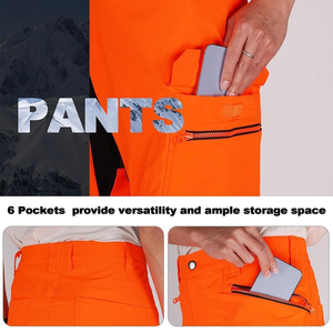 Pantalons de travail imperméables, respirants et résistants, en polyester et coton extensible, best-sellers pour hommes - Product Image 5