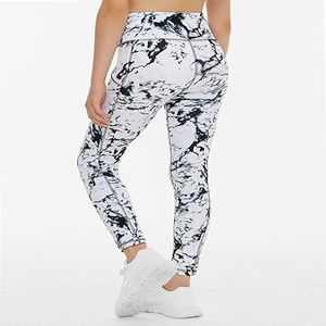 Women's Spandex Polyester Leggings Breathable Stylish Mid Design Spandex Polyester Plus Size Women's Leggings from Pakistan - Product Image 2