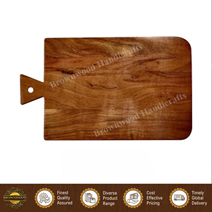 Hoteles y Restaurantes de Primera Calidad Ofrecen Tablas de Cortar y Picar de Madera de Acacia con Acabado Natural a un Precio Competitivo - Product Image 3
