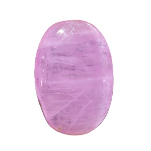 FAIJAN GEMS สร้อยข้อมือคุนไซต์สีชมพูลาเวนเดอร์ทำมือสำหรับผู้หญิง เครื่องประดับพลอยธรรมชาติแบบยืดได้ ได้รับการรับรองจากบุคคลที่สาม - Product Image 3