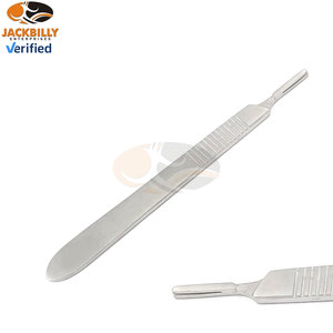 Cuchillo Bisturí de Acero Inoxidable Premium con Mango, 20 Hojas Quirúrgicas Estériles, Corte Duradero, Resistente a la Oxidación, Certificado CE, Profesional - Product Image 5